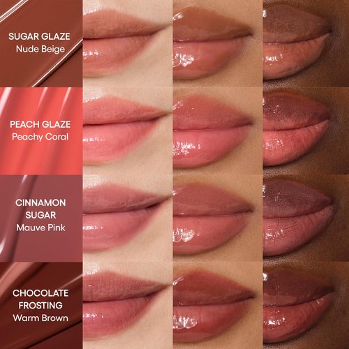LANEIGE Glaze Craze Tinted Lip Serum, Cinnamon Sugar: Hydrating Lip Serum for Glossy, Nourished Lips with Plumping Polypeptides