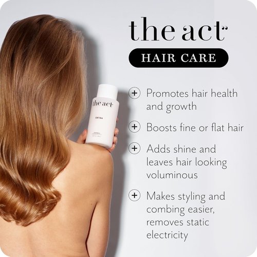 Act Extra Hair Conditioner - Deep Hydration & Nourishment for All Hair Types | Vegan 9.47 Fl Oz