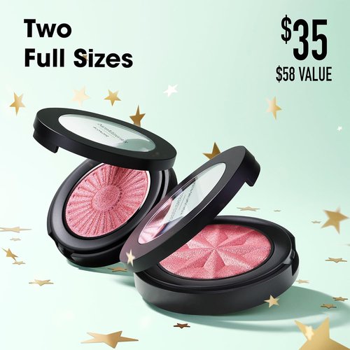 bareMinerals Gen Nude Blonzer - Talc-Free Blush & Bronzer Hybrid Compact | Buildable Luminous Finish, Rosy-Bronze