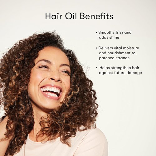 Odele Hair Oil - Lightweight Frizz Control with Baobab & Argan Oils | 1.7 Fl Oz for All Hair Types