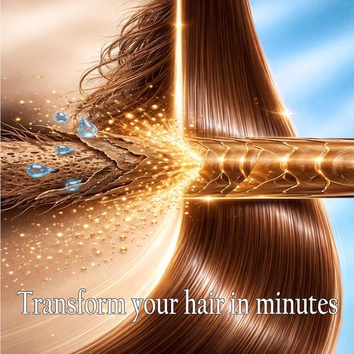 Keratin Research Brazilian Keratin Hair Straightening Complex | Long-Lasting Blowout Treatment with Argan Oil - 2x 120ml