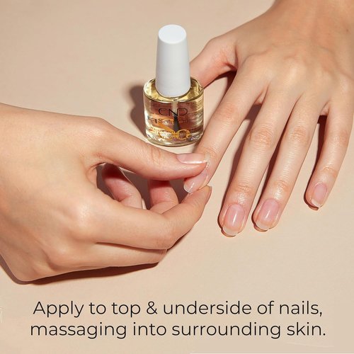 CND SolarOil Cuticle Oil - Natural Jojoba & Vitamin E Blend for Moisturized Skin | 0.125 fl oz