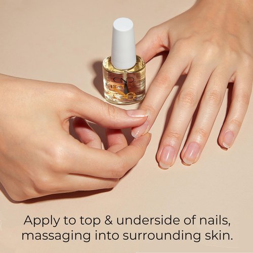 CND SolarOil Cuticle Oil, Natural Blend Of Jojoba, Vitamin E, Rice Bran and Sweet Almond Oils, Moisturizes and Conditions Skin, 0.25 fl oz