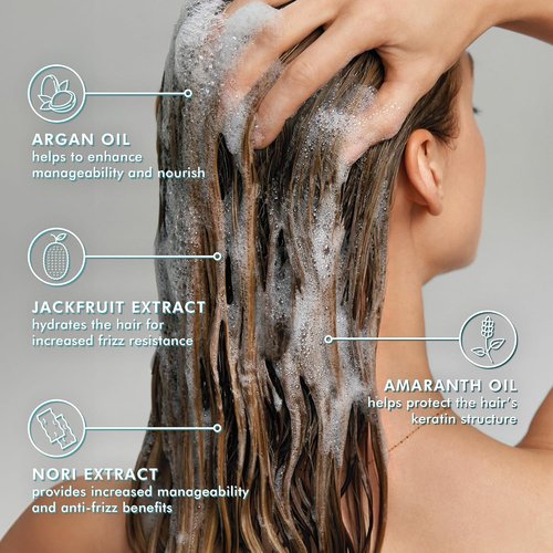 Moroccanoil Frizz Control Shampoo - Smooth & Nourish Hair | 8.5 Fl Oz