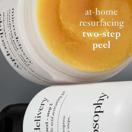 Philosophy Microdelivery Vitamin C Resurfacing Peel Kit - Two-Step Treatment for Smooth Skin & Even Tone
