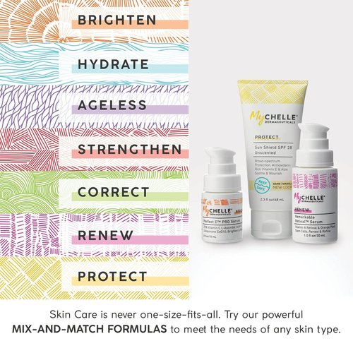 MyCHELLE Dermaceuticals Fruit Enzyme Scrub - Gentle Facial Cleanser with Antioxidants | 2.3 Fl Oz