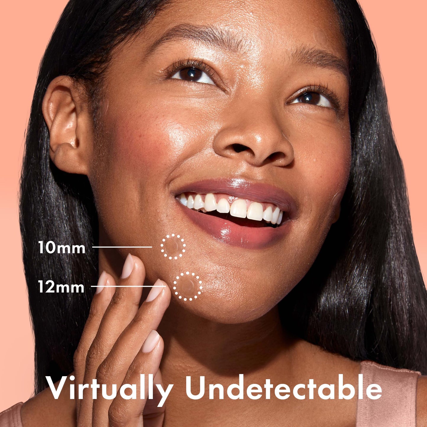 Rael Pimple Patches, Miracle Invisible Spot Cover - Hydrocolloid Acne Pimple Patch, Absorbs Zits & Blemish, Korean Skin Care, 2 Sizes (96 Count)