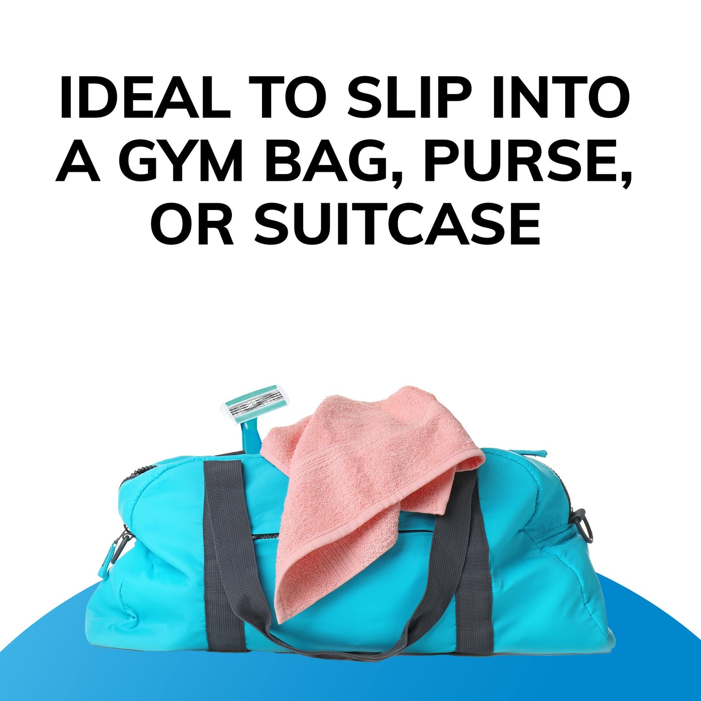 BIC Soleil Comfort 4-Blade Disposable Razors for Women Sensitive Skin Razor for a Smooth and Close Shave, 3 Piece Razor Set (Pack of 2)