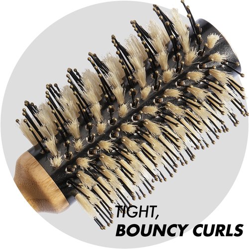 Sam Villa Artist Series Hair Brush - Nylon & Boar Bristle Spiral Thermal Styling Tool