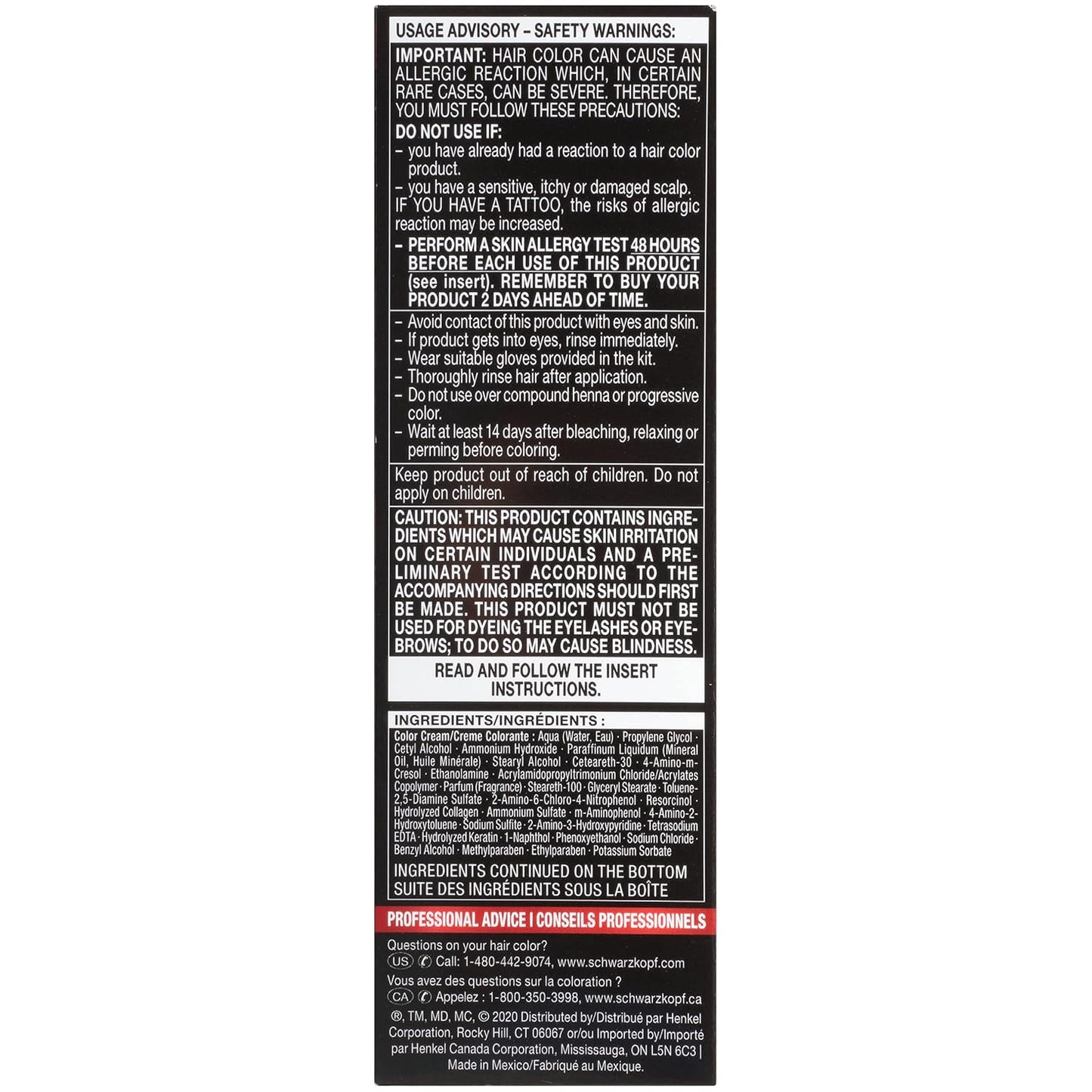 Schwarzkopf Keratin Color Permanent Hair Color Cream - 5.75 Medium Copper Brown | Long-Lasting Color, 1 Count
