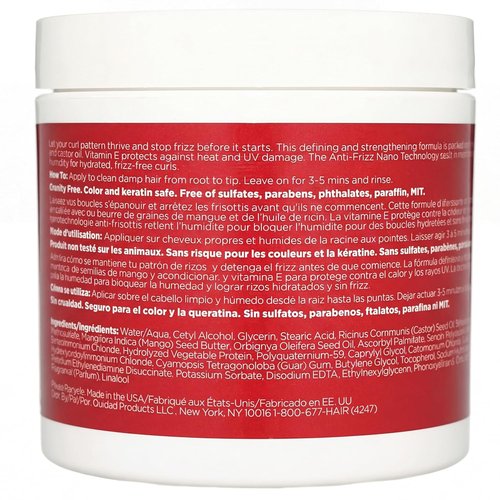 Ouidad Advanced Climate Control Hydrating Hair Mask 11oz | Frizz Control Curl Treatment with Vitamin C & Castor Oil | Anti-Humidity Repair for Curly, Wavy & Coily Hair
