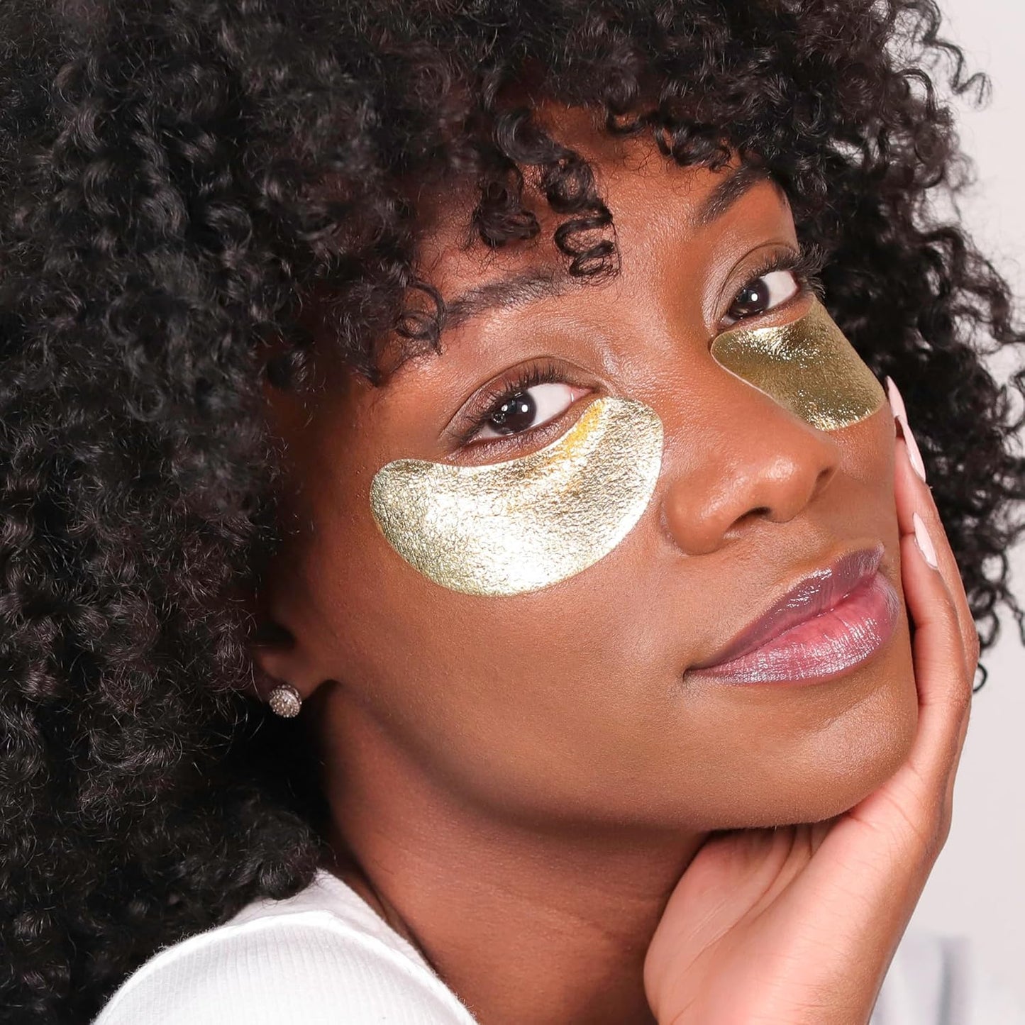 Wander Beauty Baggage Claim - Gold Foil Under Eye Patches for Dark Circles & Puffiness - 6 Pairs