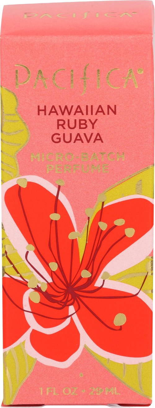 Pacifica Hawaiian Ruby Guava Spray Perfume - Vegan, Cruelty-Free Personal Fragrance with Essential Oils