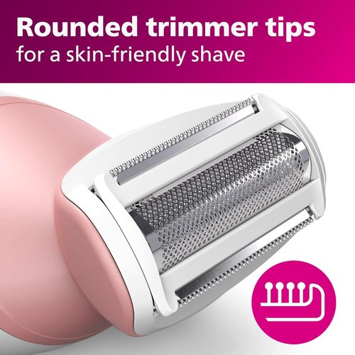 Philips Beauty Electric Shaver Series 6000 - Cordless with 7 Accessories | White BRL146/00