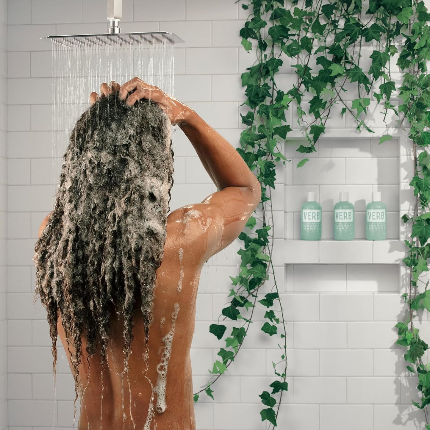 VERB® Dandruff Shampoo - Clinical Strength Relief with 3% Salicylic Acid for Gentle Cleansing