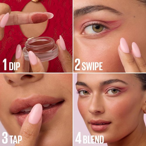 Maybelline Cloudtopia Blush - Ultra-Vivid Cheek & Lip Mousse in Pink Daydream | Long-Lasting 14HR Color