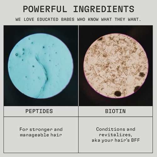 Cleanjourney Pure Strength Hair Conditioner - EWG Verified, Infused with Peptides & Biotin for Damaged Hair, 8 Fl Oz
