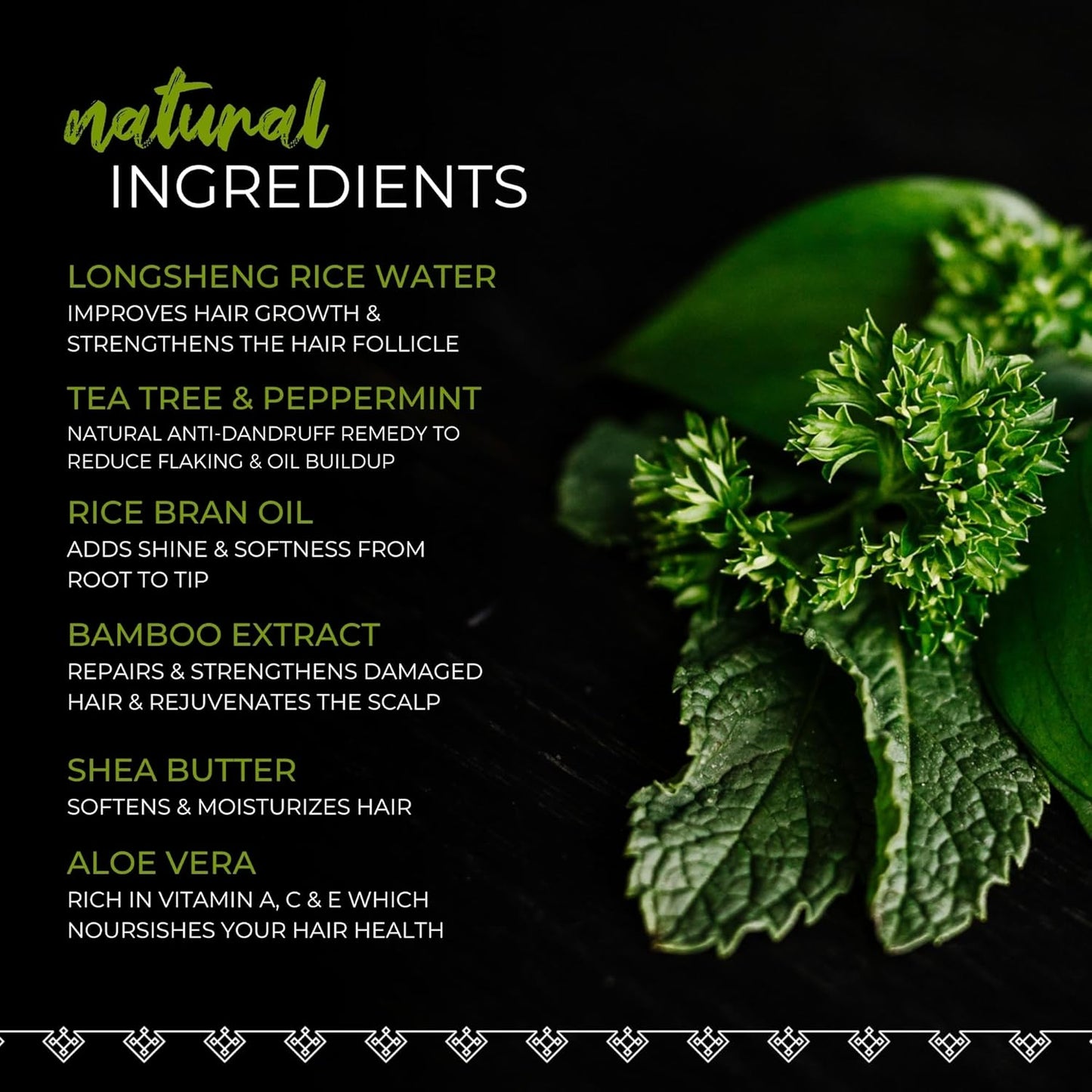Viori Tea Tree Mint Conditioner Bar - Handcrafted Organic Formula with Rice Water for Nourished Hair