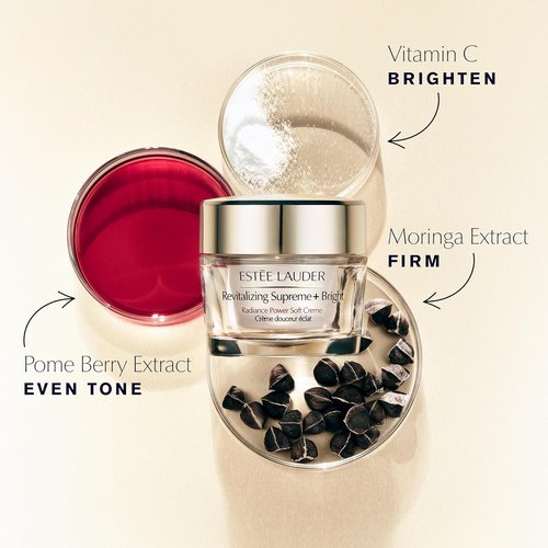 Estée Lauder Revitalizing Supreme+ Moisturizer - Bright Radiance Power Cream with Vitamin C | 1.7 Ounce