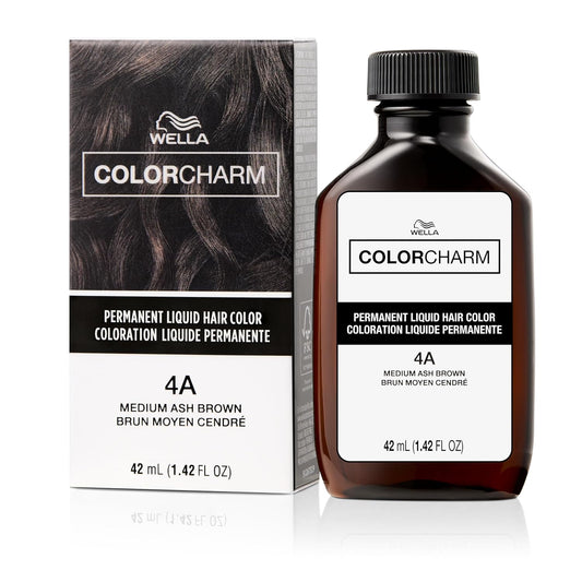 WELLA Color Charm Permanent Liquid Hair Color - Rich Brown for Gray Coverage