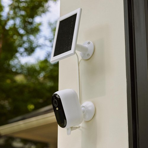 Arlo Essential Solar Panel Charger - Certified Accessory for Outdoor Cameras | White - VMA6600