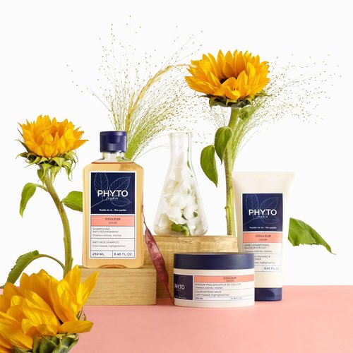 PHYTO COLOR Anti-Fade Shampoo - Sulfate-Free Formula for Vibrant Color Treated Hair | 8.45 fl. oz.