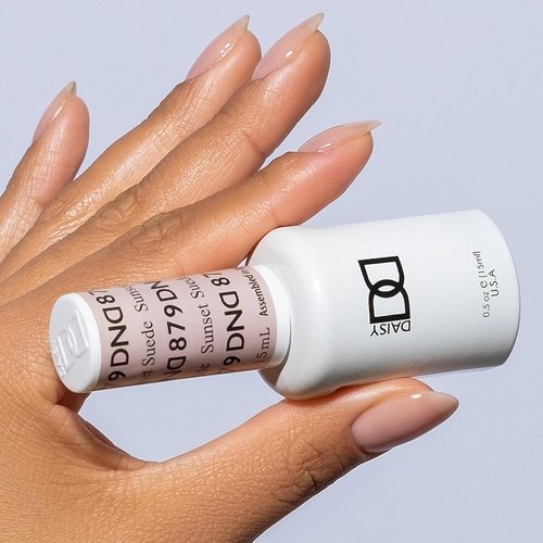 DND Gel Polish Set - Sheer Collection | UV/LED Gel & Air Dry Nail Lacquer Duo, 0.5 Fl Oz Each