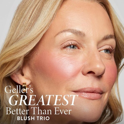 Laura Geller New York Blush Palette Trio - Better Than Ever Marbleized Blush in 3 Shades