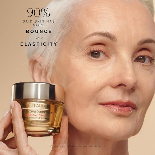 Estée Lauder Revitalizing Supreme+ Youth Power Cream - Hydrating Face Moisturizer with Hyaluronic Acid & Peptides
