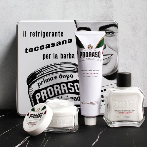 Proraso Vintage Toccasana Gift Set - 5.2 Oz of Premium Shaving Cream and Accessories