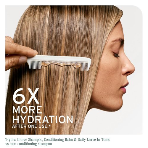BIOLAGE Hydra Source Detangling Solution - Paraben-Free Formula for Dry Hair, Reduces Frizz & Flyaways