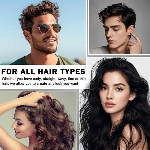 IONSGAKO 2PCS Hair Texture Styling Powder for Men & Women, Hair Texturizing & Volumizing Powder Add Instant Volume Long-Lasting Hold Non-Greasy Matte Finish for All Hair Types