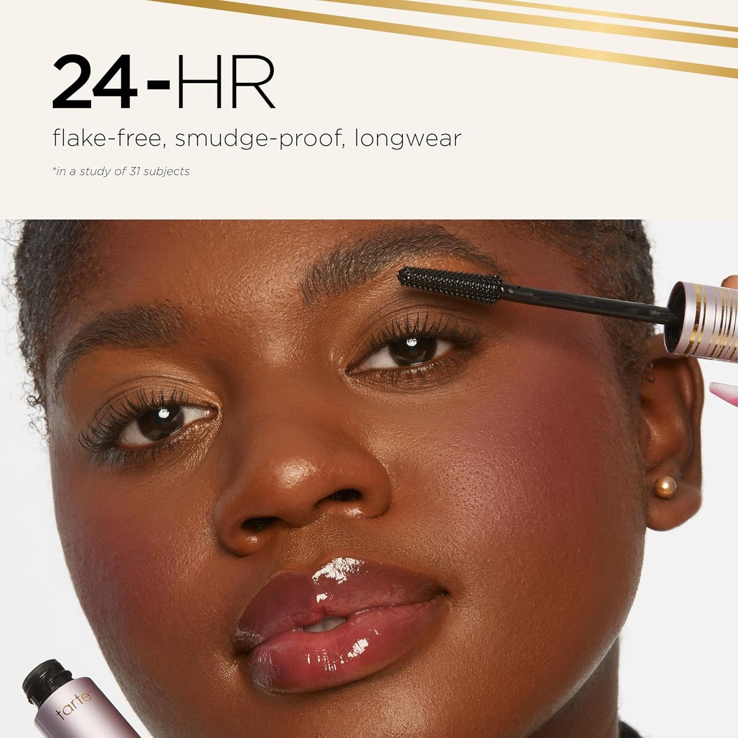 Tarte Tartelette Tubing Mascara - Volumizing Lash Extensions, Easy Removal, 24Hr Smudge-Proof, Vegan & Cruelty-Free
