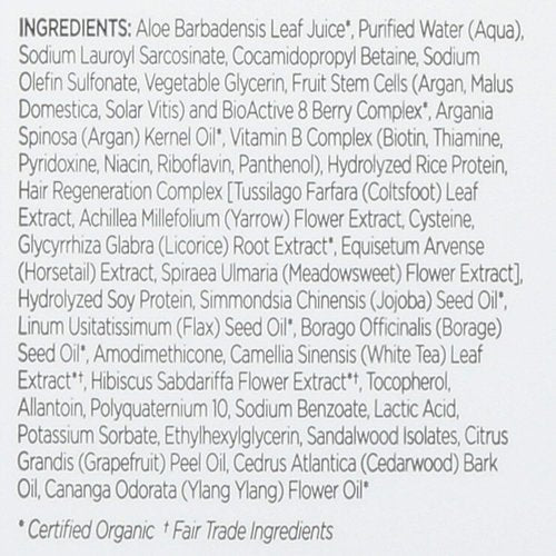 Andalou Naturals Argan Stem Cell Shampoo - Age-Defying Formula for Thinning Hair | 11.5 Ounce