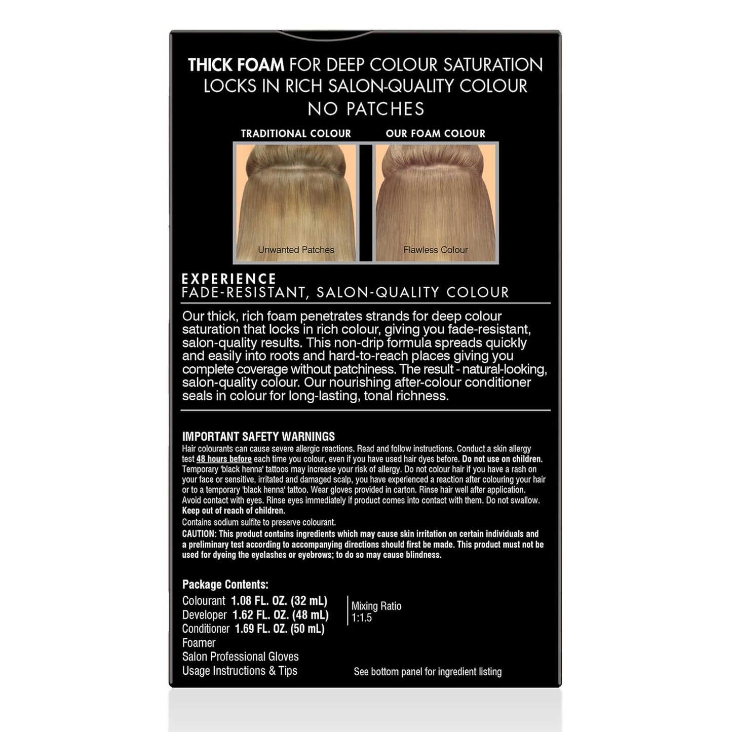 John Frieda Precision Foam Colour - Medium Natural Blonde 8N Hair Color Kit | Full-Coverage, Anti-Fade Formula