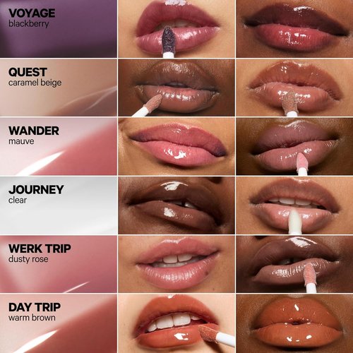 Milk Makeup Odyssey Lip Gloss - Hydrating, Non-Sticky Sheer Tint with Long-Lasting Shine | Vegan Jojoba Oil Formula