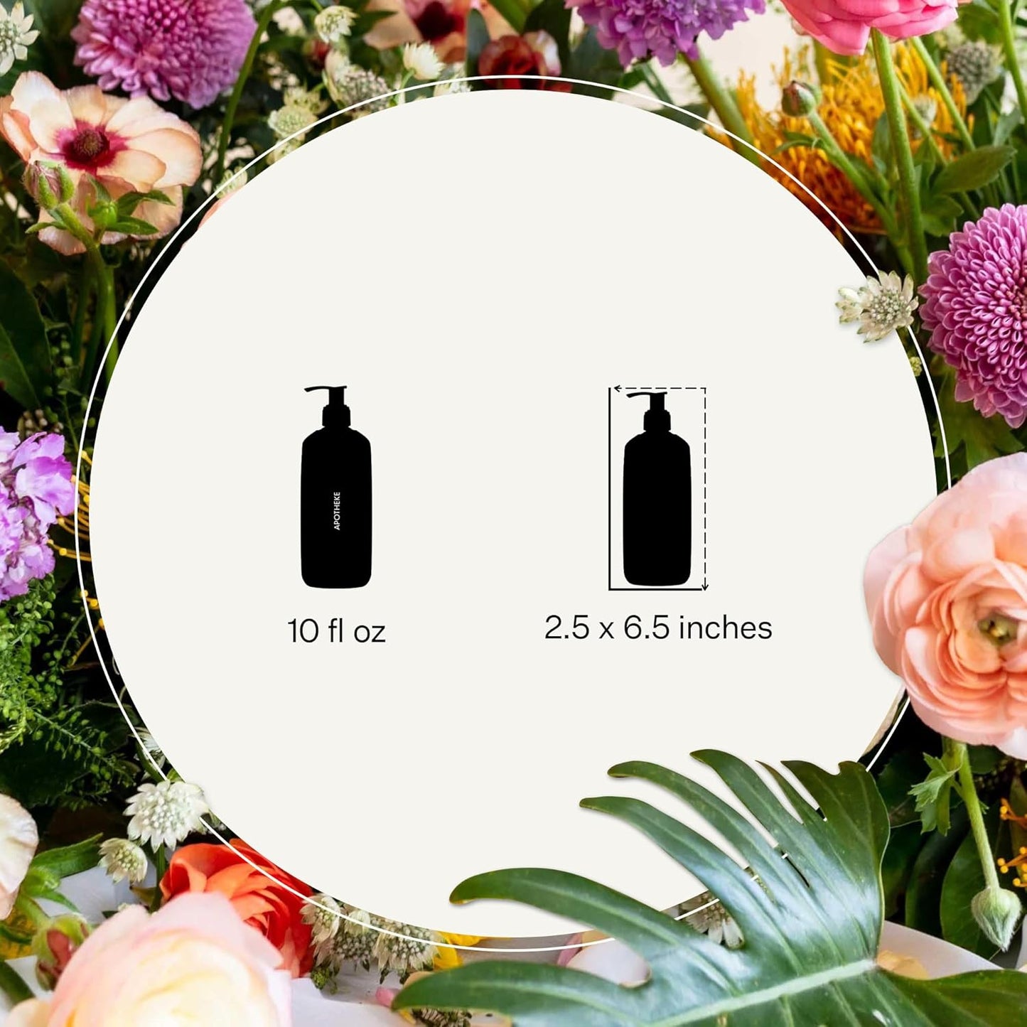 APOTHEKE Liquid Hand Soap - White Vetiver | 10 Fl Oz Hydrating Formula with Premium Fragrance Oils for Gentle Cleansing & Moisturizing