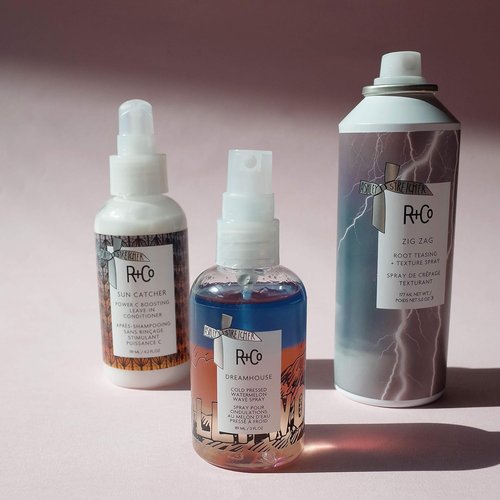 R+Co ZIG ZAG Root Teasing Spray - Volumizing Texture & Hold for All Hair Types, 5.2 oz