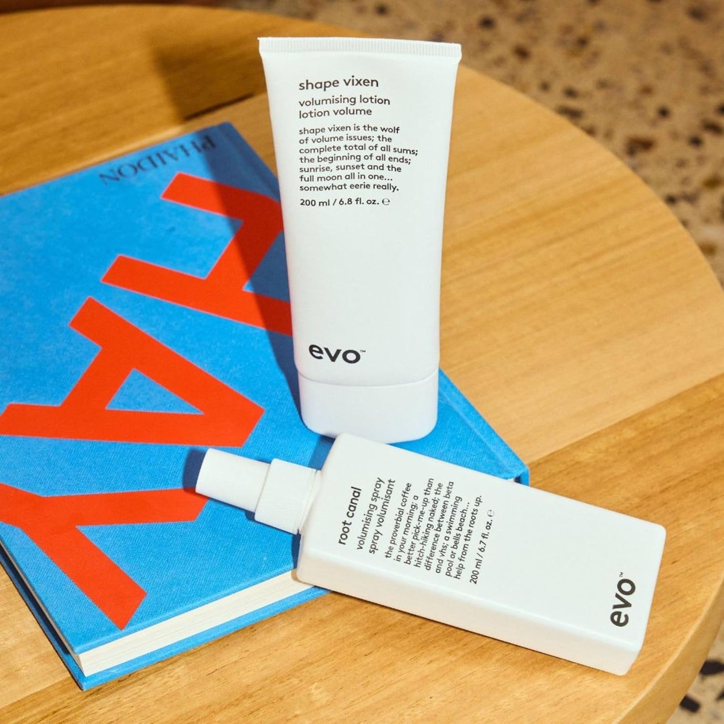 Evo Shape Vixen Volumizing Lotion - Professional Blow Dry Texture Mask for Fine Straight Hair