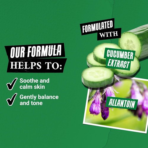 Kiehl's Cucumber Herbal Toner - Alcohol-Free Facial Toner for Dry & Sensitive Skin, Paraben-Free