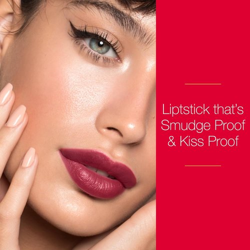 Mirabella Smudge Proof Lipstick - Long-Lasting, Hydrating Matte Color with Vegan Lanolin & Vitamin E | Rosy Shade