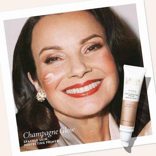 Laura Geller New York Spackle Primer - Champagne Glow - 2 Fl Oz Super-Size Hyaluronic Acid Formula