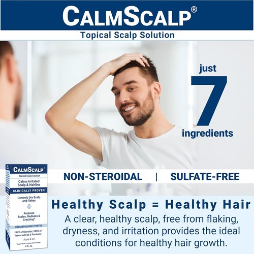 Scalp Treatment by [Brand Name] - Itch Relief & Exfoliation for Healthier Hair | 4 oz Made in USA