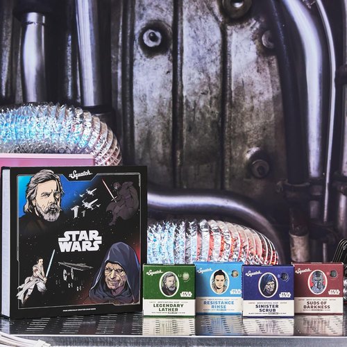 Dr. Squatch Star Wars Soap Bundle - 4 Bars with Collector’s Box | Legendary Lather & Unique Scents