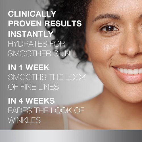 Neutrogena Rapid Wrinkle Repair Night Cream - Anti-Aging Retinol & Hyaluronic Acid | 1 fl. oz + Trial Hydro Boost Cleanser | 0.5 fl. oz