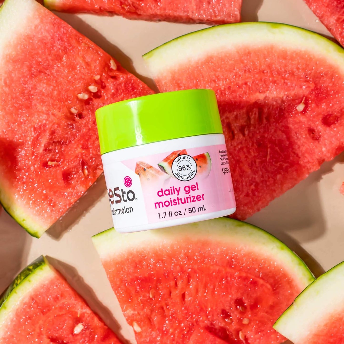 Yes To Watermelon Daily Gel Moisturizer - Plumping & Refreshing Formula with Antioxidants | 1.7 Fl Oz