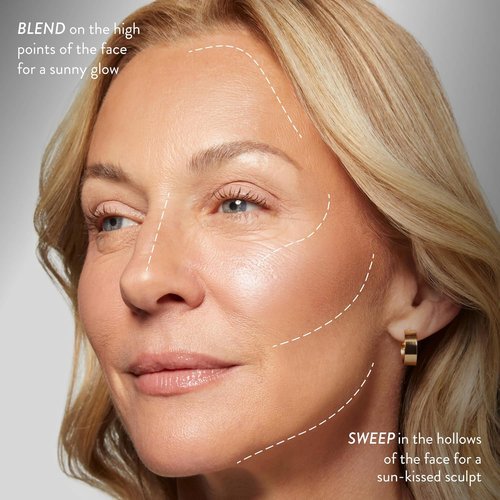 Laura Geller New York Baked Bronze-N-Brighten Bronzer Powder - Natural Medium Glow | Radiant Finish