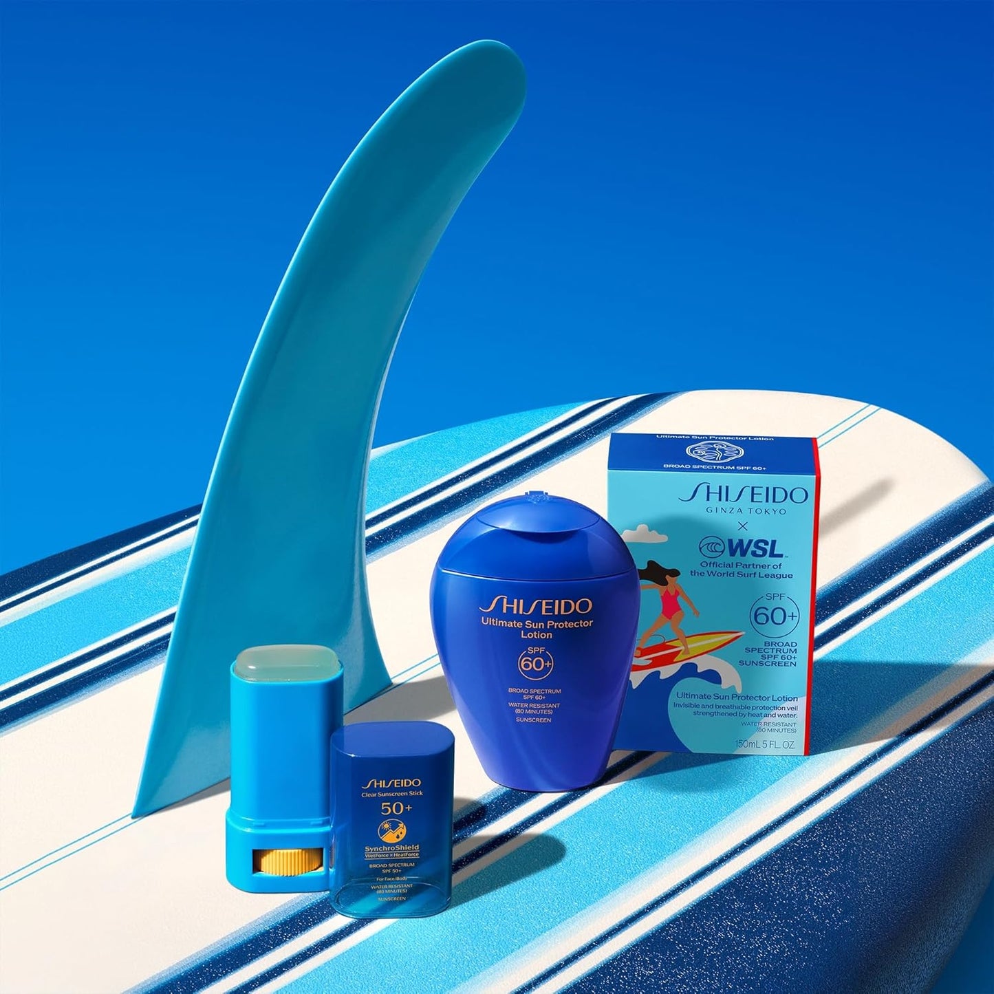 Shiseido Ultimate Sun Protector Lotion - Invisible Broad-Spectrum SPF 60+ - 150 mL - Lightweight for All Skin Types