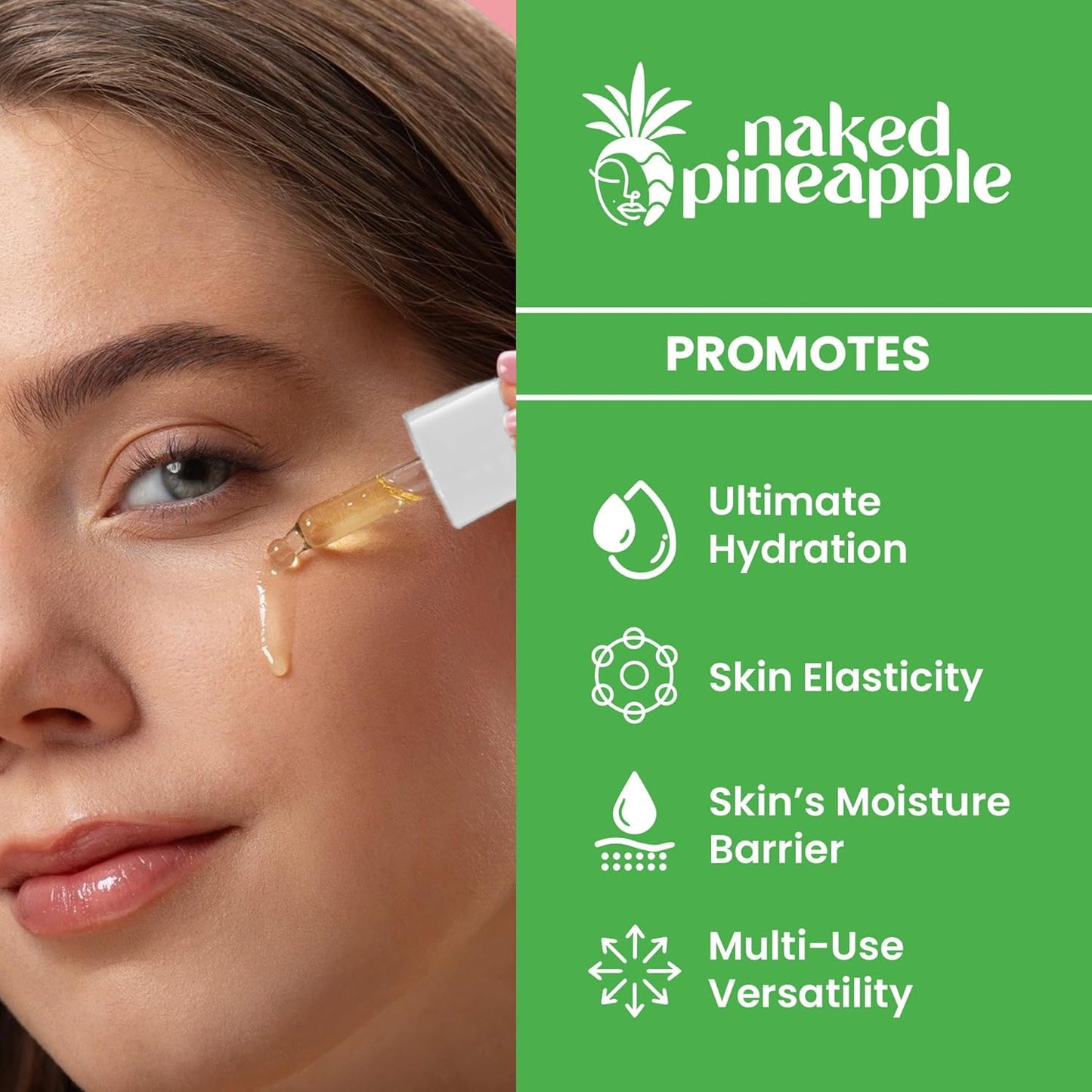 Skiennix Tropical Oil - Hydrating Facial Moisturizer with Fruit Extract - 1oz for Face, Neck & Body