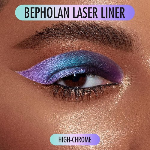 BEPHOLAN Metallic Eyeliner Pencil - Waterproof Glitter Eye Liner in Blue Purple Shifting Colors | 24h Long-Lasting